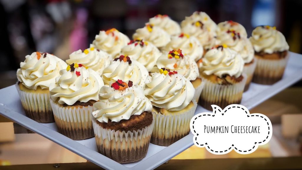image of Pumpkin Cheesecake cupcakes